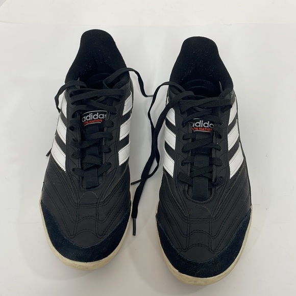 Men’s Copa Nationale Shoes Black White Stripes Skateboarding US 9 ART FY0498 - Picture 3 of 17